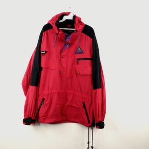 Vintage Streetwear Pullover Hooded Anorak Jacket